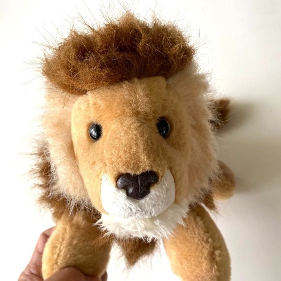 Aurora plush‎ lion Leonardus stuffed stuffie 13" soft cuddly - Picture 7 of 9